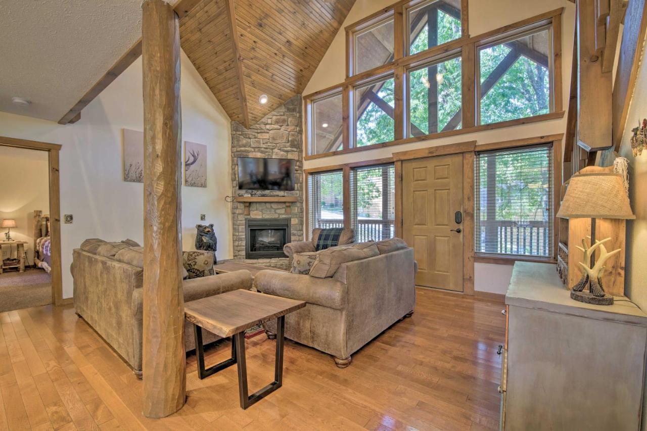 Cozy Rustic River Lodge Family Retreat Near Sdc! Branson Exterior foto